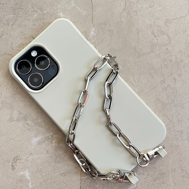 NYX POP Ivory Case MAGSAFE + צמיד Silver