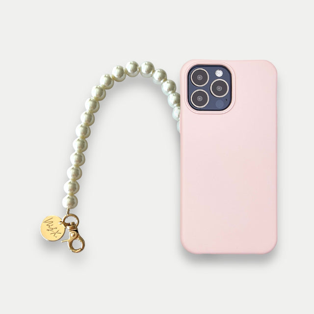 NYX POP Blush Pink Case +צמיד פנינים לטלפון