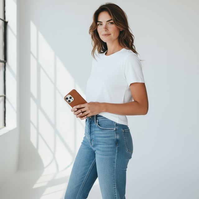 כיסוי עור קלאסי מגסייף | כאמל