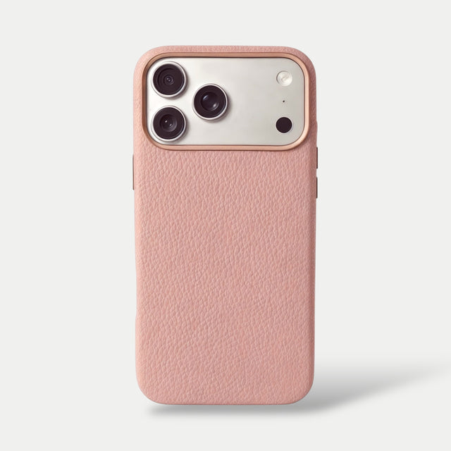 כיסוי עור קלאסי מגסייף| ורוד