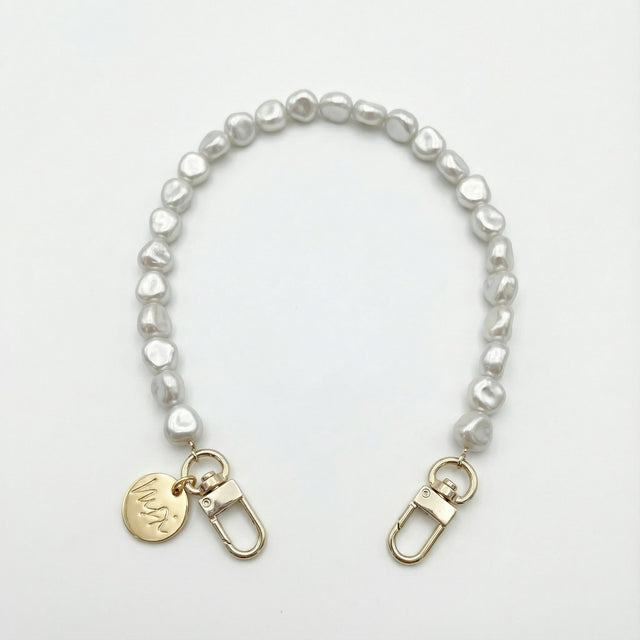 צמיד פנינים| דגם לבבות