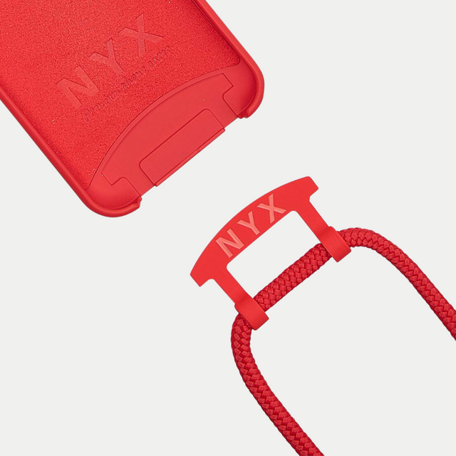 Red| כיסוי סיליקון ורצועה