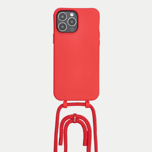 Red| כיסוי סיליקון ורצועה