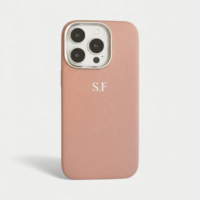 כיסוי עור קלאסי מגסייף| ורוד