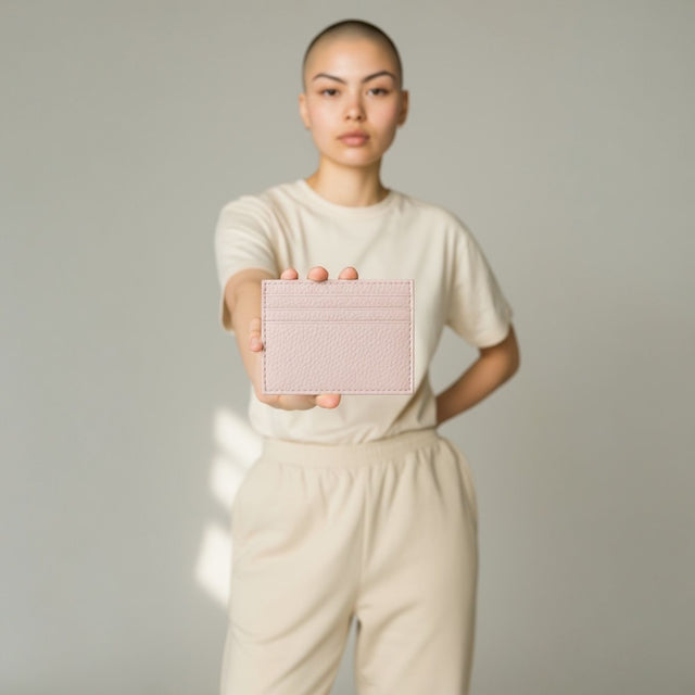 ארנק כרטיסים| ורוד בייבי