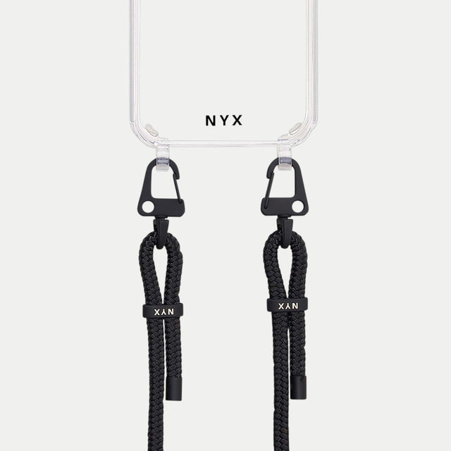 NYX Clear Case Black Hook Necklace
