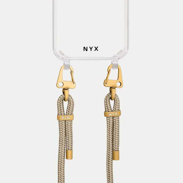 NYX Beige Gold Hook Necklace