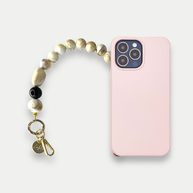 NYX POP  Blush Pink Case + צמיד Aimy Beige Black