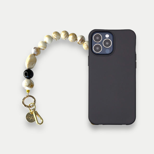 NYX POP Black Case + צמיד Aimy Beige Black