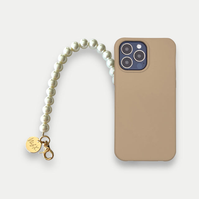 NYX POP Sand Case + צמיד צמיד פנינים לטלפון
