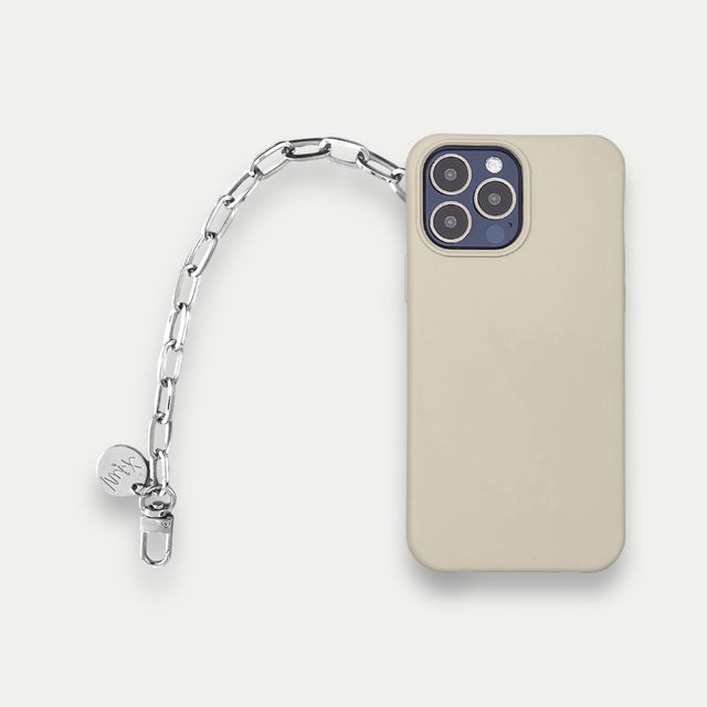 NYX POP Ivory Case MAGSAFE + צמיד Silver