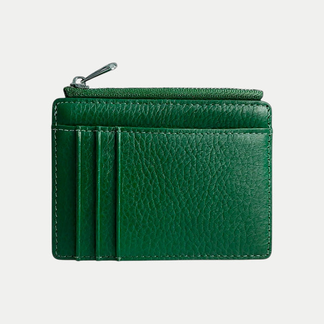 ירוק |ZIPPER ארנק כרטיסים