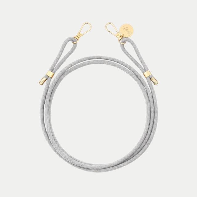 כיסוי שקוף + רצועה אפורה