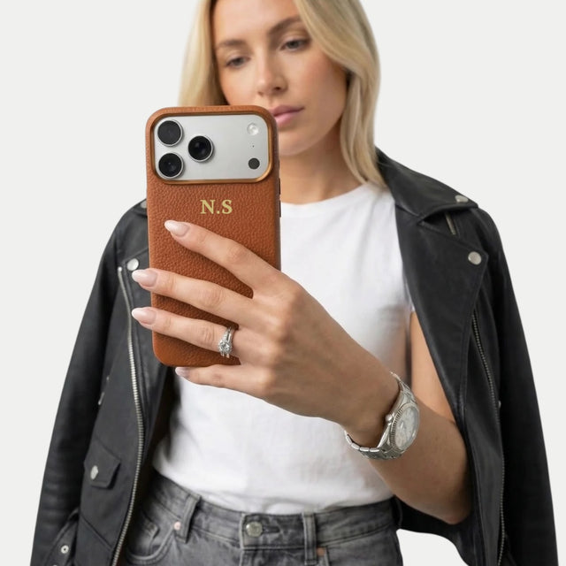 כיסוי עור קלאסי מגסייף | כאמל