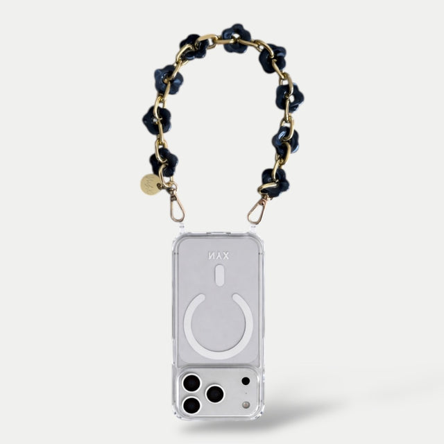 צמיד לטלפון פרח | שחור