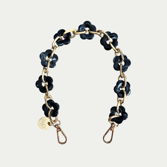 צמיד לטלפון פרח | שחור