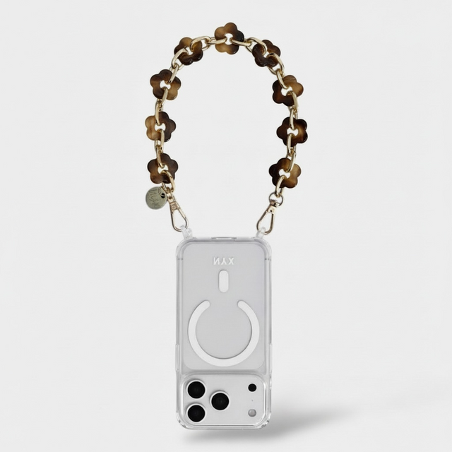 צמיד לטלפון פרח | ענבר