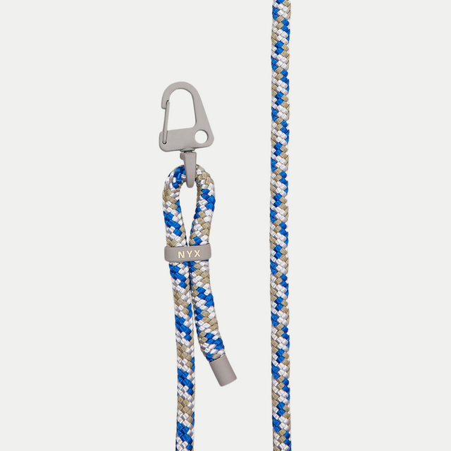 NYX Blue & Gray Hook Necklace