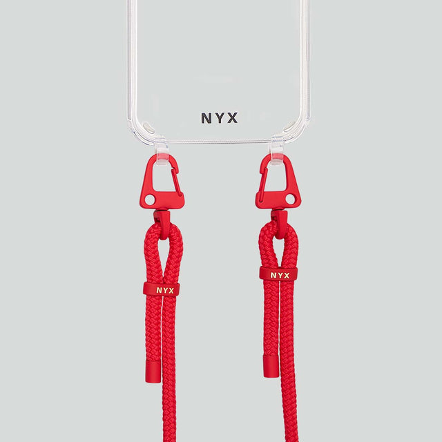 NYX Passion Red Hook Necklace סט מלא